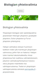 Mobile Screenshot of biohaku.fi
